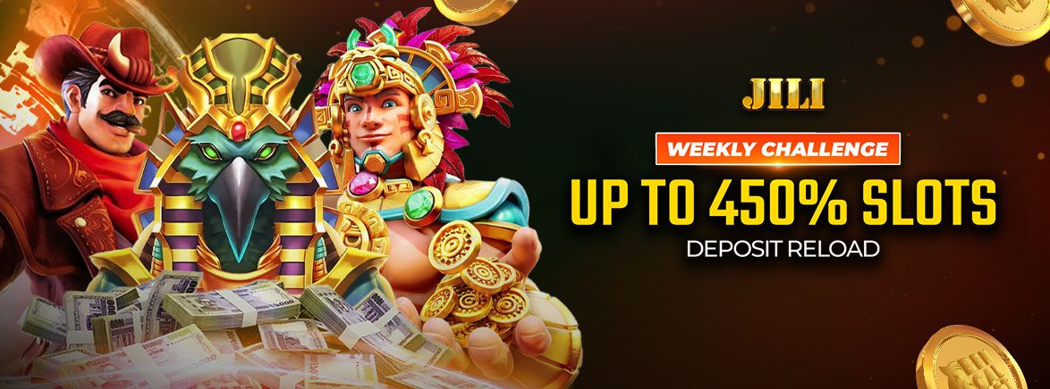 Slots Weekly Deposit Challenge up to 450%