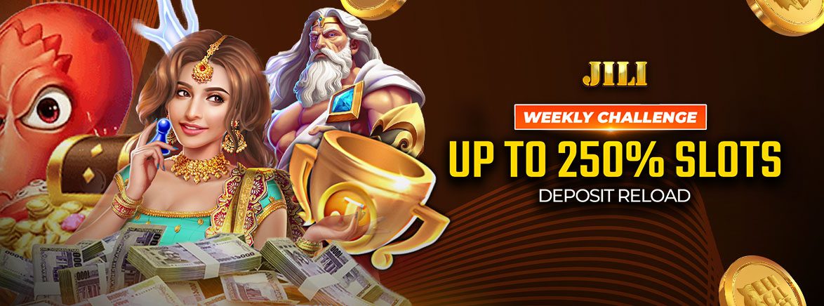 Slots Weekly Deposit Challenge up to 250%