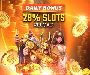 Daily Bonus 28% Slots Reload